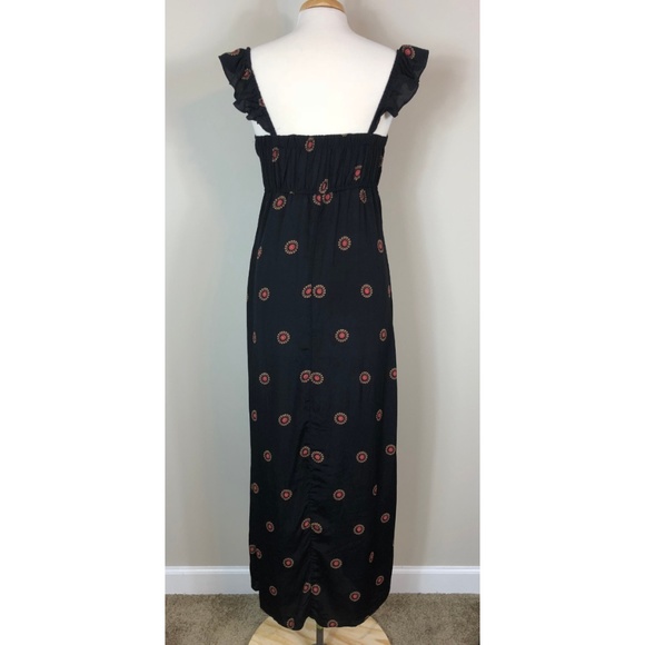 Flynn Skye Bardot Dress in Sunflower Night Print - Picture 6 of 8